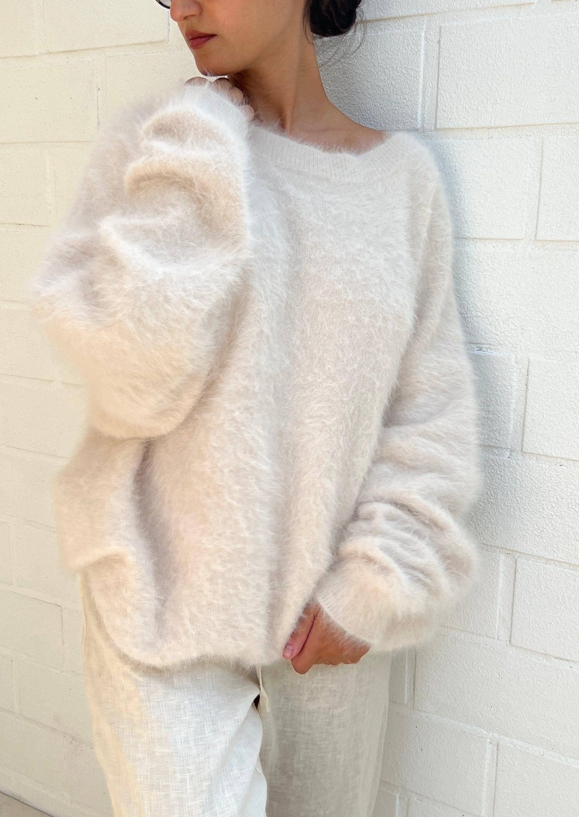 ROSYLEIA Oversized Alpakkagenser