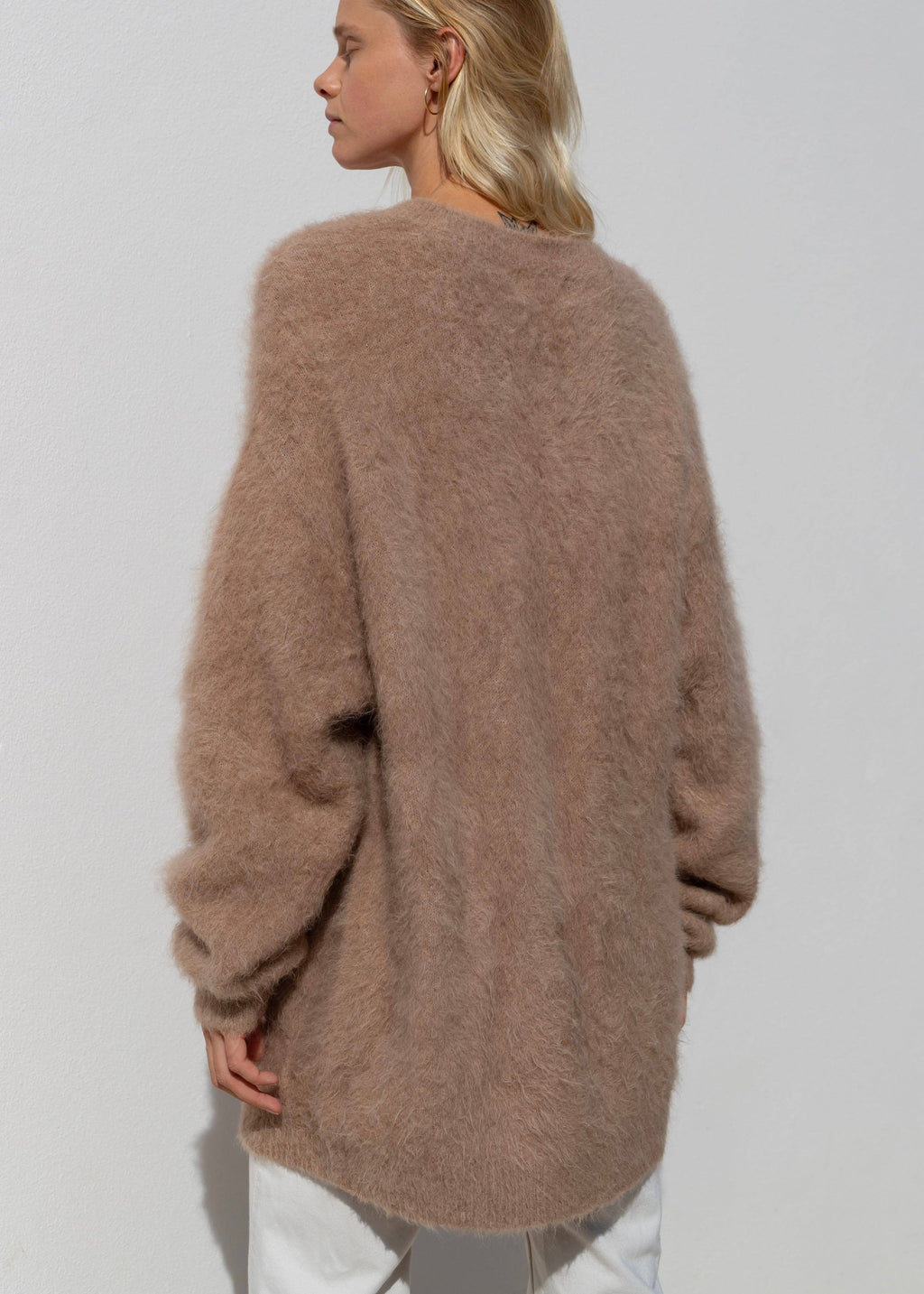 ROSYLEIA Oversized Alpakkagenser