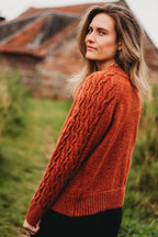 Knitted In Edinburgh Grouse Shetland Kintyre Genser