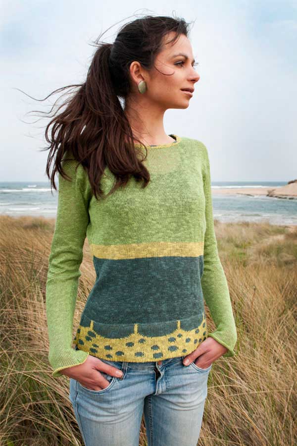 Knitted In Edinburgh Spring Alto Top