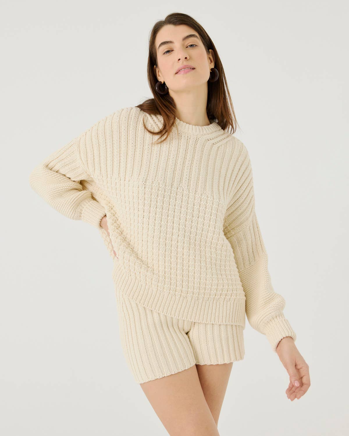 Pilnatis Bomullsshorts – Oat