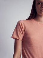 Belinda Strikket T-Shirt i Kasjmir