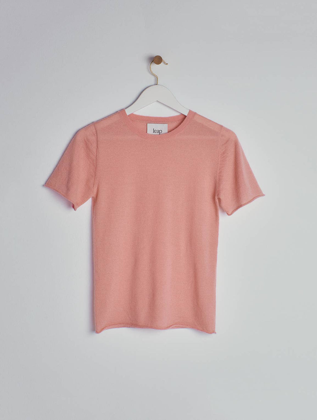 Belinda Strikket T-Shirt i Kasjmir