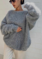 ROSYLEIA Oversized Alpakkagenser