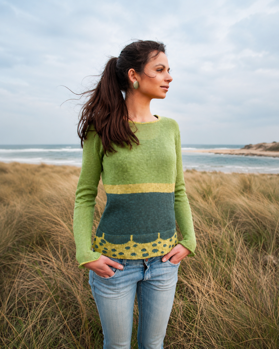Knitted In Edinburgh Spring Alto Top