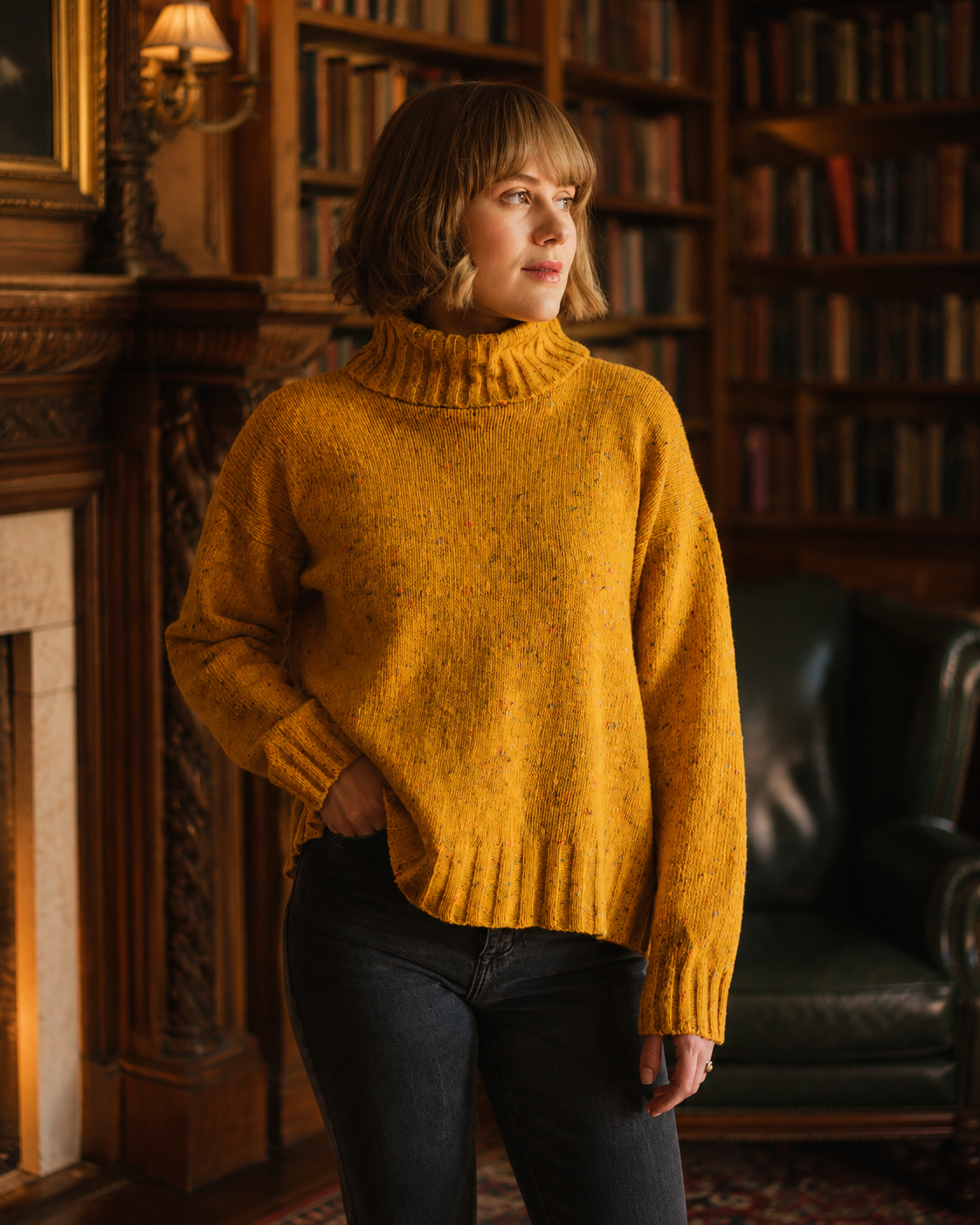 Knitted In Edinburgh Goldilocks Marcia Pullover