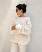 ROSYLEIA Oversized Alpakkagenser
