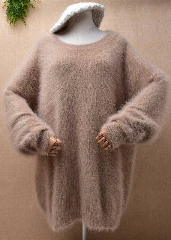 ROSYLEIA Oversized Alpakkagenser