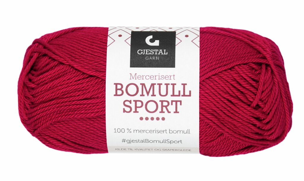 Gjestal 305 Mørk rød