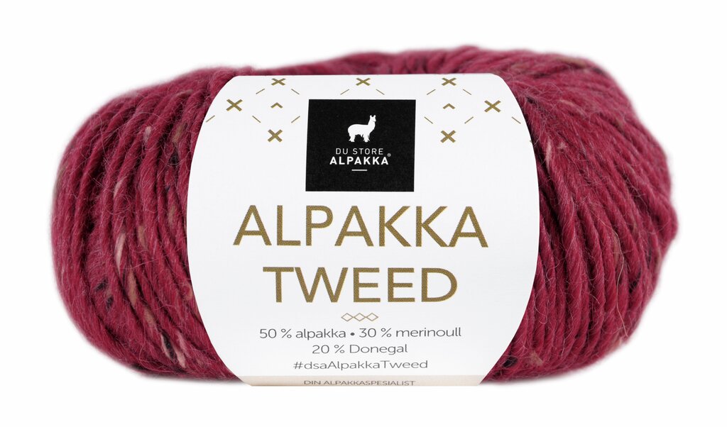 Du Store Alpakka 116 Dyp rød