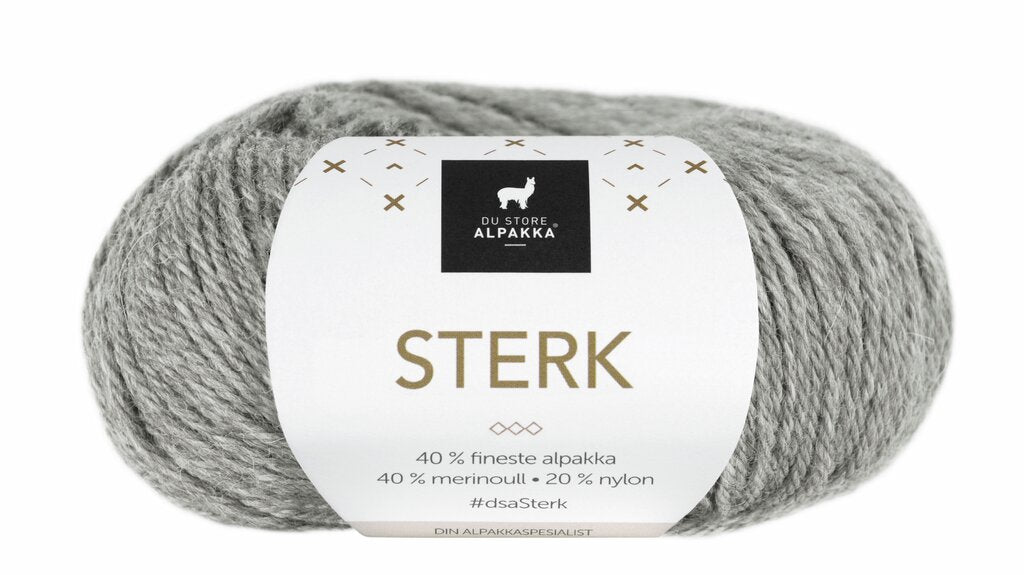 Du Store Alpakka 822 Grå melert
