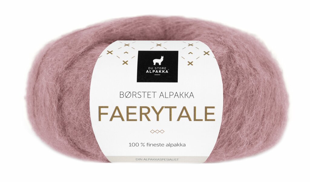 Du Store Alpakka 712 Støvet rose