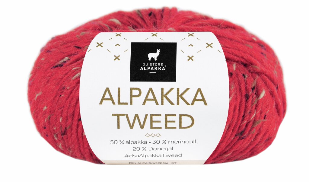 Du Store Alpakka 120 Rød