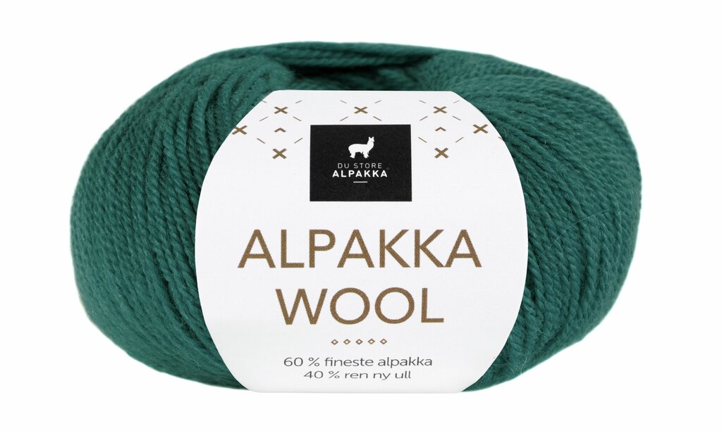 Du Store Alpakka 524 Mørk blågrønn